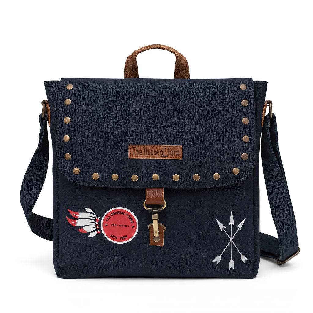 Blue Unisex Messenger Bag for Everyday Use 191